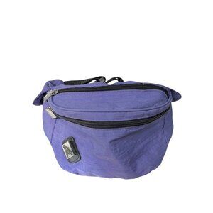 Vintage Prudhoe Bay Waist Pack Fanny Pack Belt Bag Sling Purple Nylon Adjustable